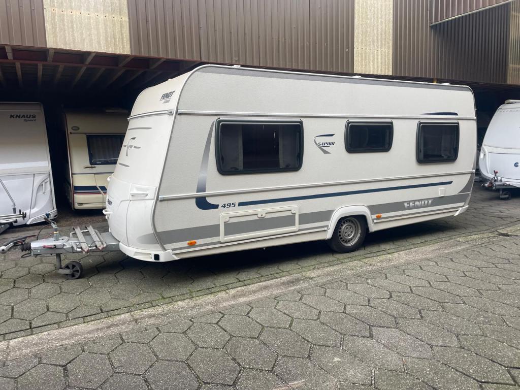 Fendt Saphir 495 SFB (1039778), Caravans en Kamperen, Caravans, Schokbreker, Rondzit, Particulier, Overige typen