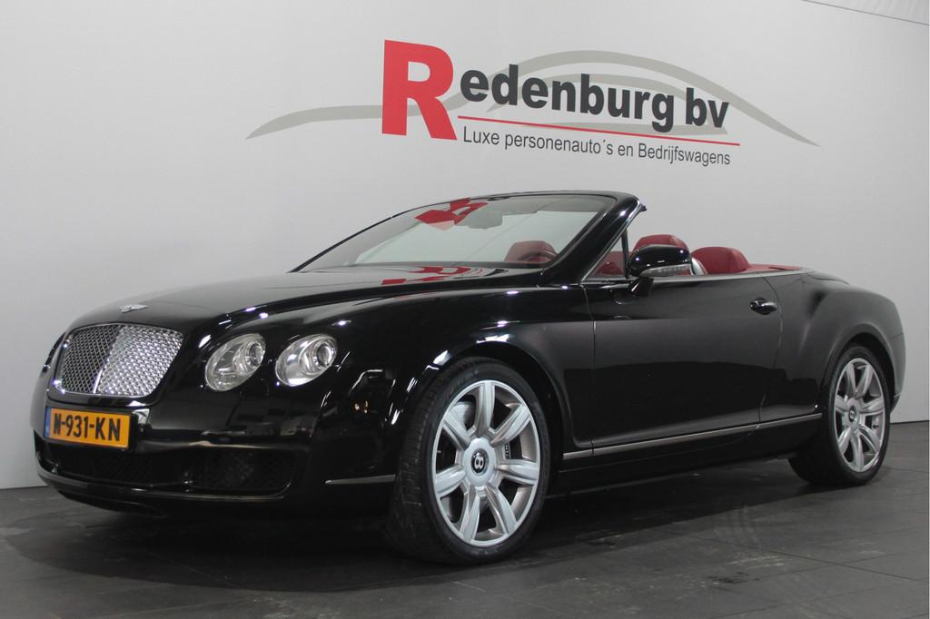 Bentley Continental GTC 6.0 W12 - Leder - Memory - Camera -, Automaat, Gebruikt, 4 stoelen, Zwart