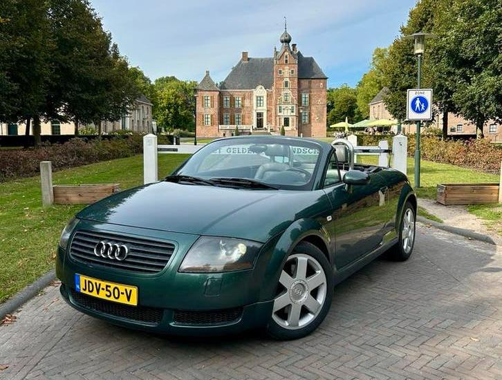Nette Audi TT Groen ‘99, Auto's, Voorwielaandrijving, TT, Stoelverwarming, 4 cilinders