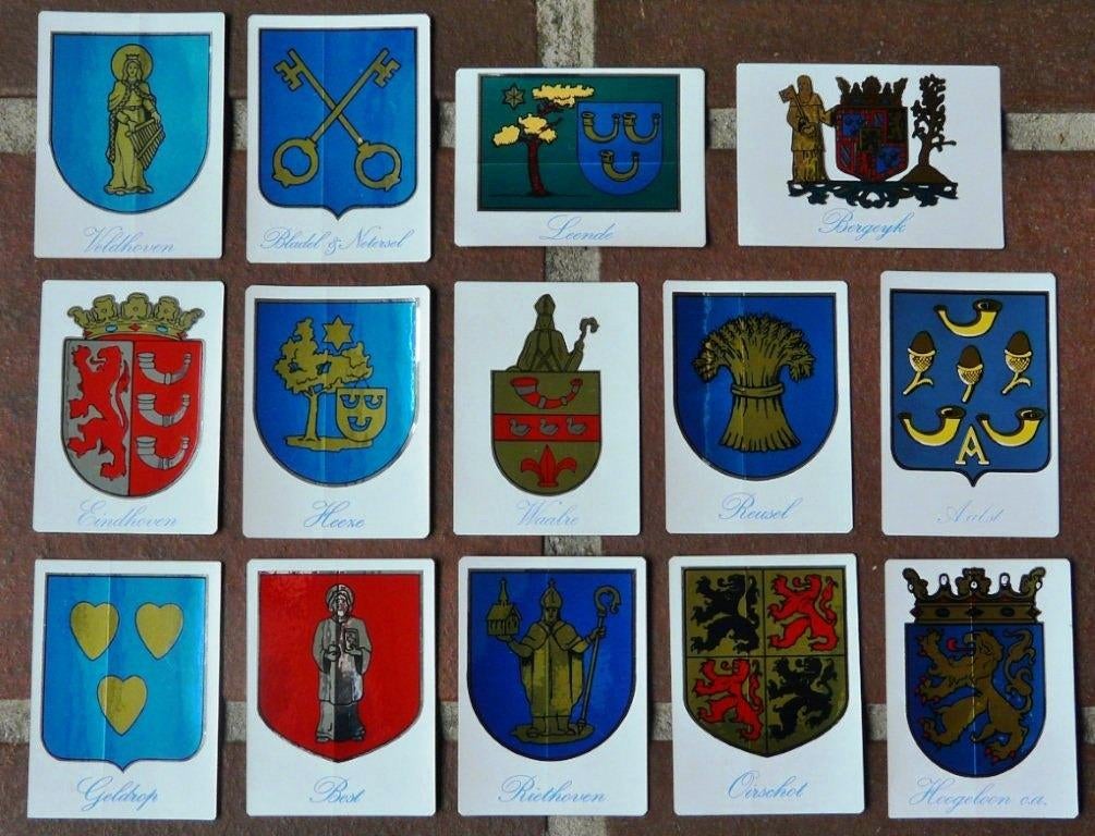 Nederland - Noord-Brabant - Noordbrabant - gemeentewapens, Ophalen of Verzenden, Nieuw, Overige typen