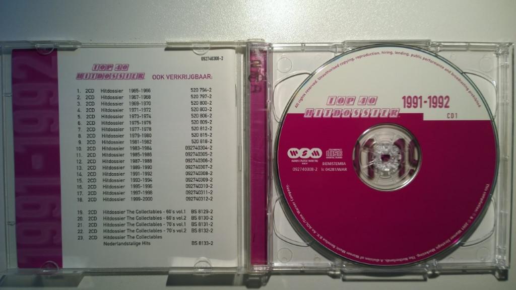 Top 40 Hitdossier 1991-1992, Ophalen of Verzenden, Zo goed als nieuw, Pop