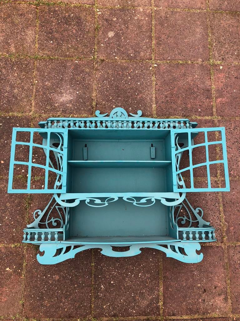 brocante medicijnkast of kruidenkast, Antiek en Kunst, Ophalen of Verzenden