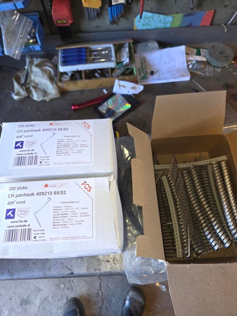 CH panhaak 409210 65/52 409 rond RVS, Overige materialen, Overige kleuren, Nieuw, Ophalen of Verzenden