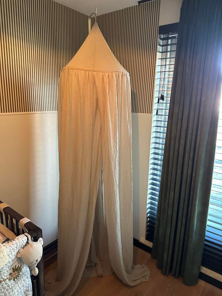 Jollein Klamboe met piekstok goud, Ophalen of Verzenden, Zo goed als nieuw, Klamboe