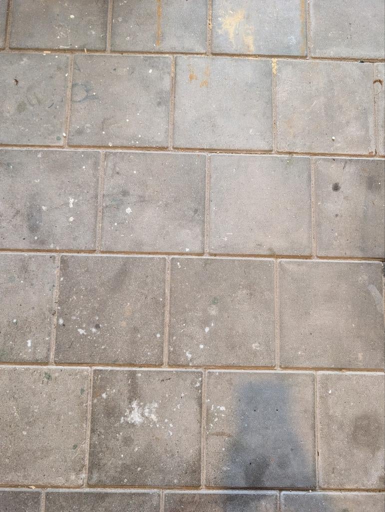 Betontegels 30x30 cm, Tuin en Terras, Tegels en Klinkers, Ophalen, Gebruikt, 5 tot 10 m²