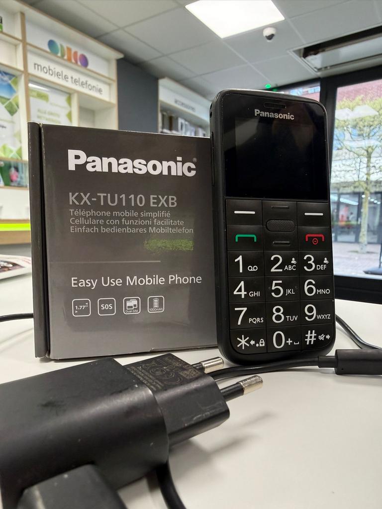 Panasonic KX-TU110, Gebruikt, Geen camera, Ophalen of Verzenden, Klassiek of Candybar