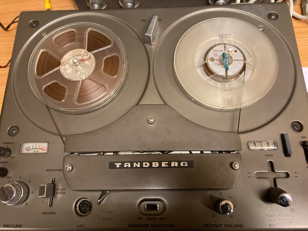 Tandberg 14-22 Bandrecorder uit 1959 - 2 sporen, Audio, Tv en Foto, Ophalen, Bandrecorder