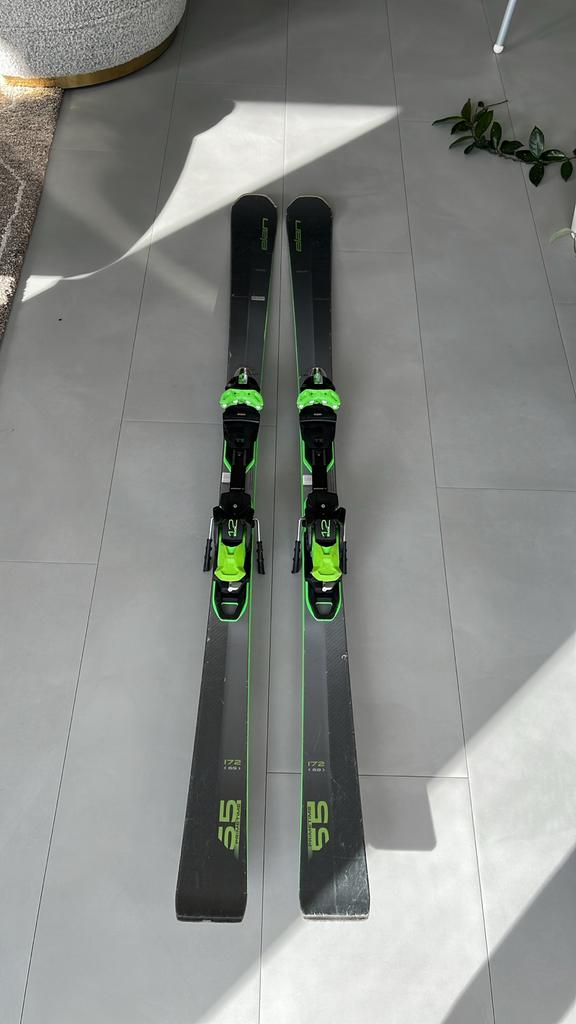 Elan Amphibio Primetime 55 ski's 172 cm, Ophalen, 160 tot 180 cm, Gebruikt, Carve
