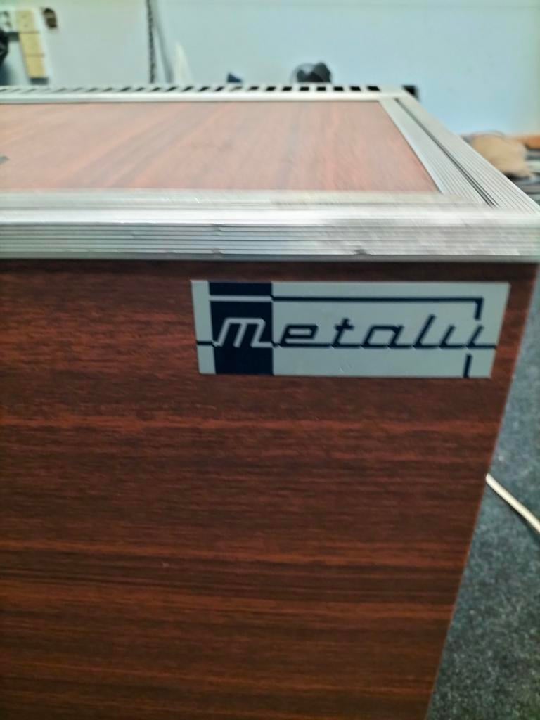 Metalu vintage koelbox caravan boot camper, Ophalen, Geen, Geen, Geen