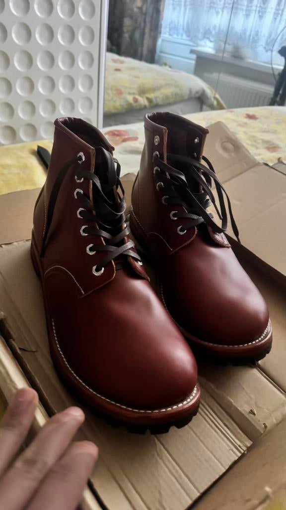 Nieuwe echte leer laarzen maat49, Ophalen, Nieuw, Bruin, Boots