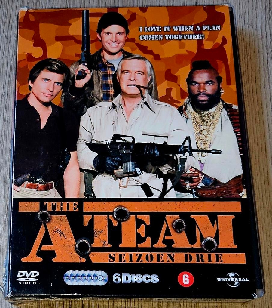 The A-Team - Seizoen Drie (6DVD Boxset), Gebruikt, Boxset, Ophalen of Verzenden, Vanaf 6 jaar