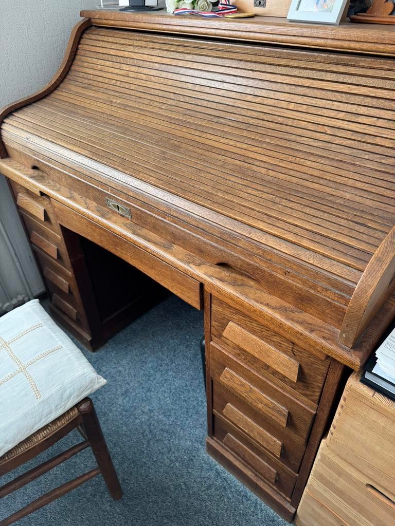 Antiek bureau, Huis en Inrichting, Kasten | Secretaires, Ophalen, Gebruikt