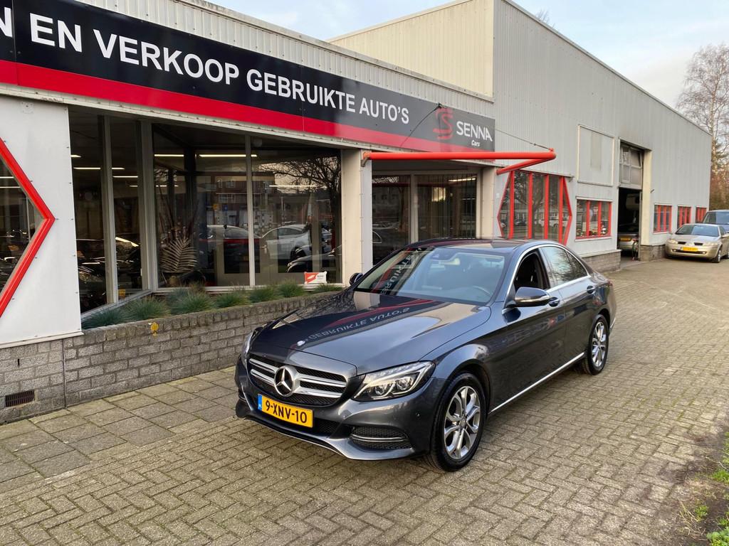 Mercedes-Benz C-klasse 180 - W205 - Led - Navi - Inr Mog !, Achterwielaandrijving, Gebruikt, Bedrijf, Handgeschakeld