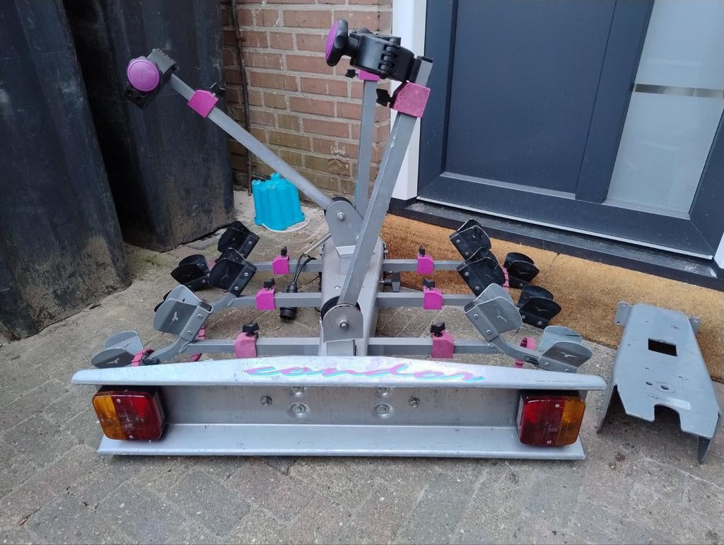 Condor Spinder fietsendrager 3 fietsen kantelbaar, Auto diversen, Fietsendragers, Ophalen, Gebruikt, Trekhaakdrager