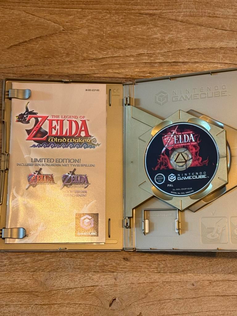 The Legend of Zelda: The Wind Waker limited edition (CIB ), Spelcomputers en Games, Games | Nintendo GameCube, Avontuur en Actie
