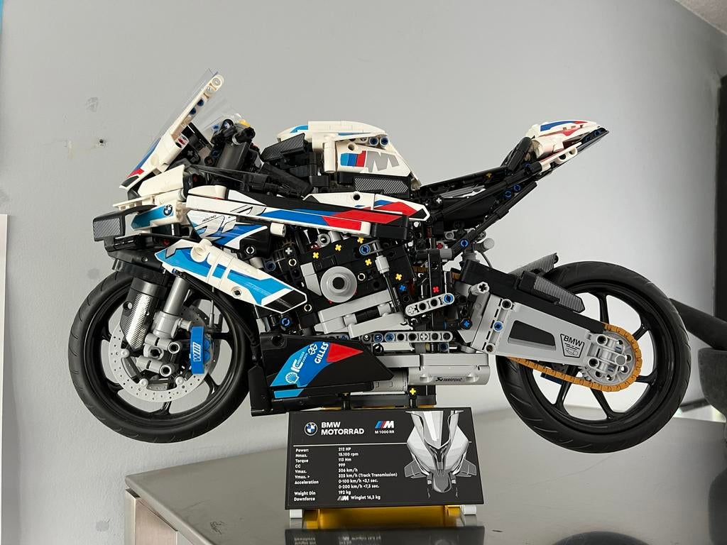 Lego Technic BMW MOTOR 42130 inclusief doos en boekjes, Ophalen of Verzenden, Zo goed als nieuw, Complete set, Lego