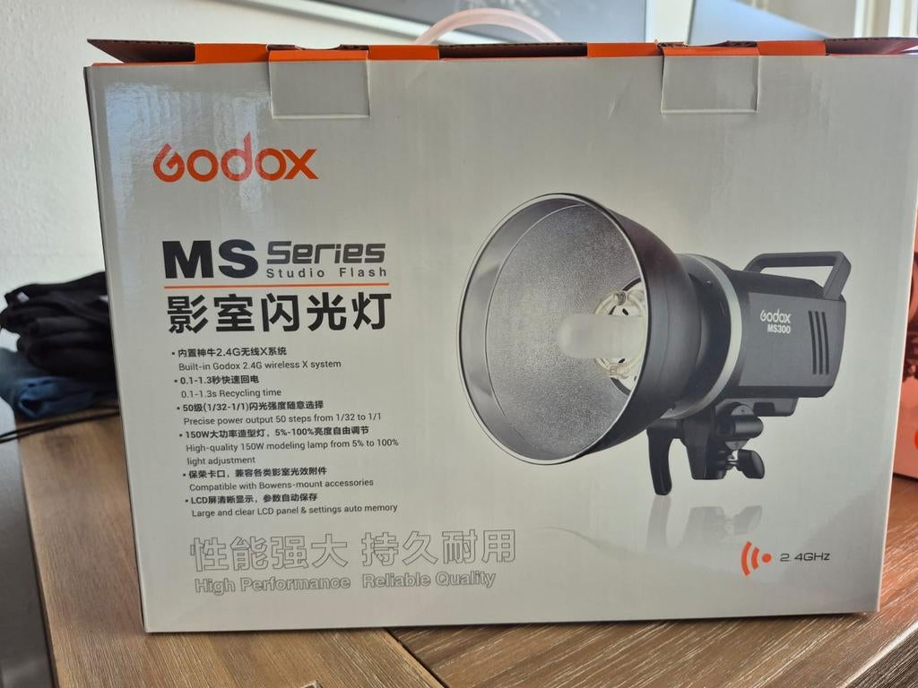 Godox Flitsset - Studioflitser MS300, Ophalen, Zo goed als nieuw, Overige merken