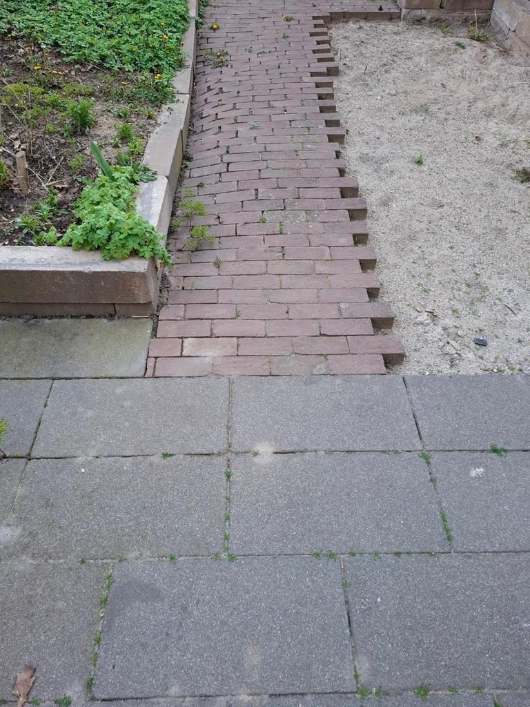 Partij tegels, Ophalen, Gebruikt, Beton, Terrastegels