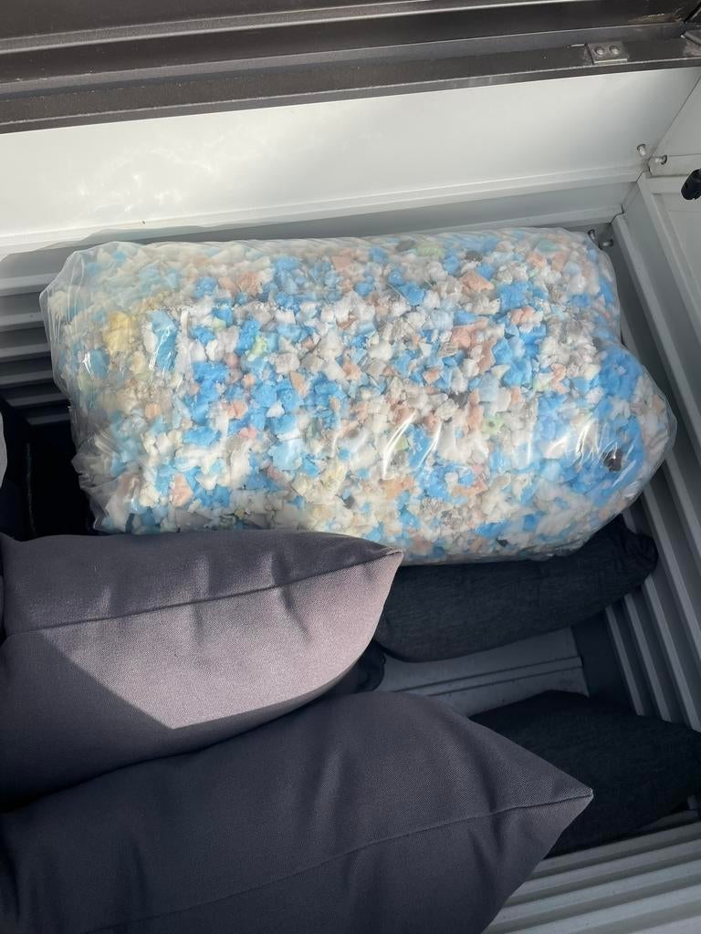 Zak Bank of kussen opvulling €5, Ophalen, Vierkant