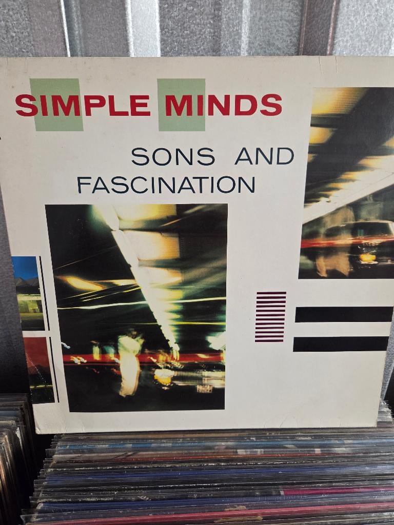 Vinyl lp SIMPLE MINDS: SONS AND FASCINATION, Ophalen of Verzenden, 1980 tot 2000, Gebruikt, 12 inch