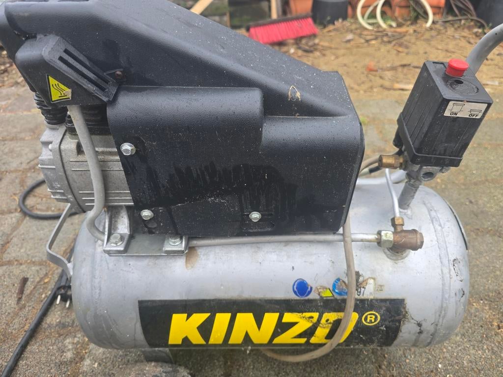 Kinzo compressor, Doe-het-zelf en Verbouw, Compressors, Ophalen of Verzenden