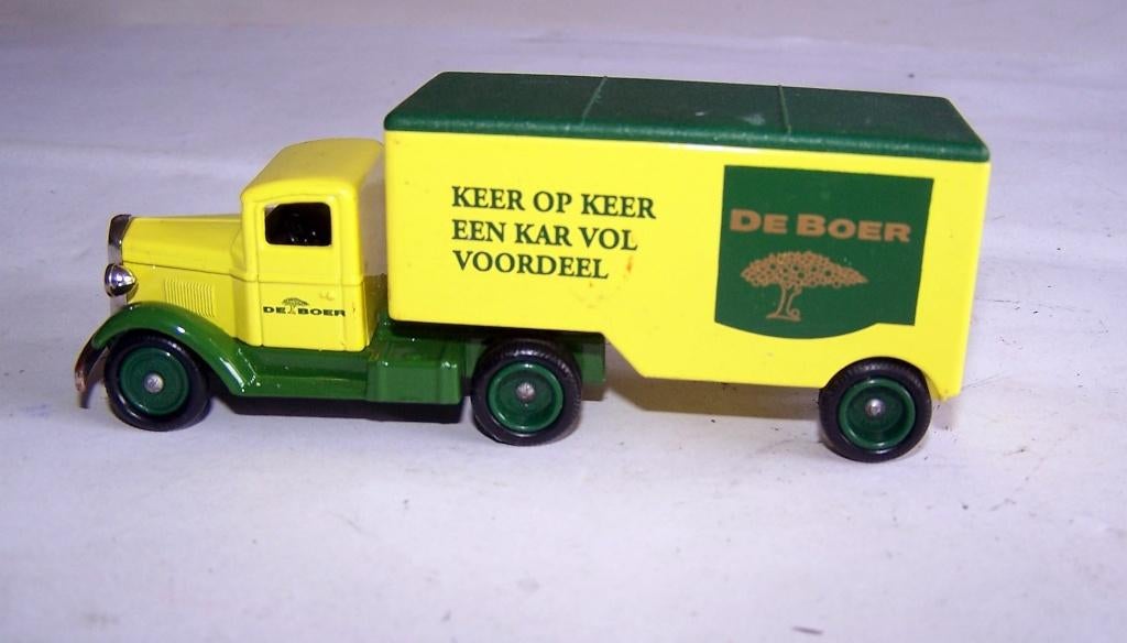 Lledo Promotionals vintage De Boer truck met aanhanger. Nwst, Ophalen of Verzenden, Nieuw, Bus of Vrachtwagen, Overige merken