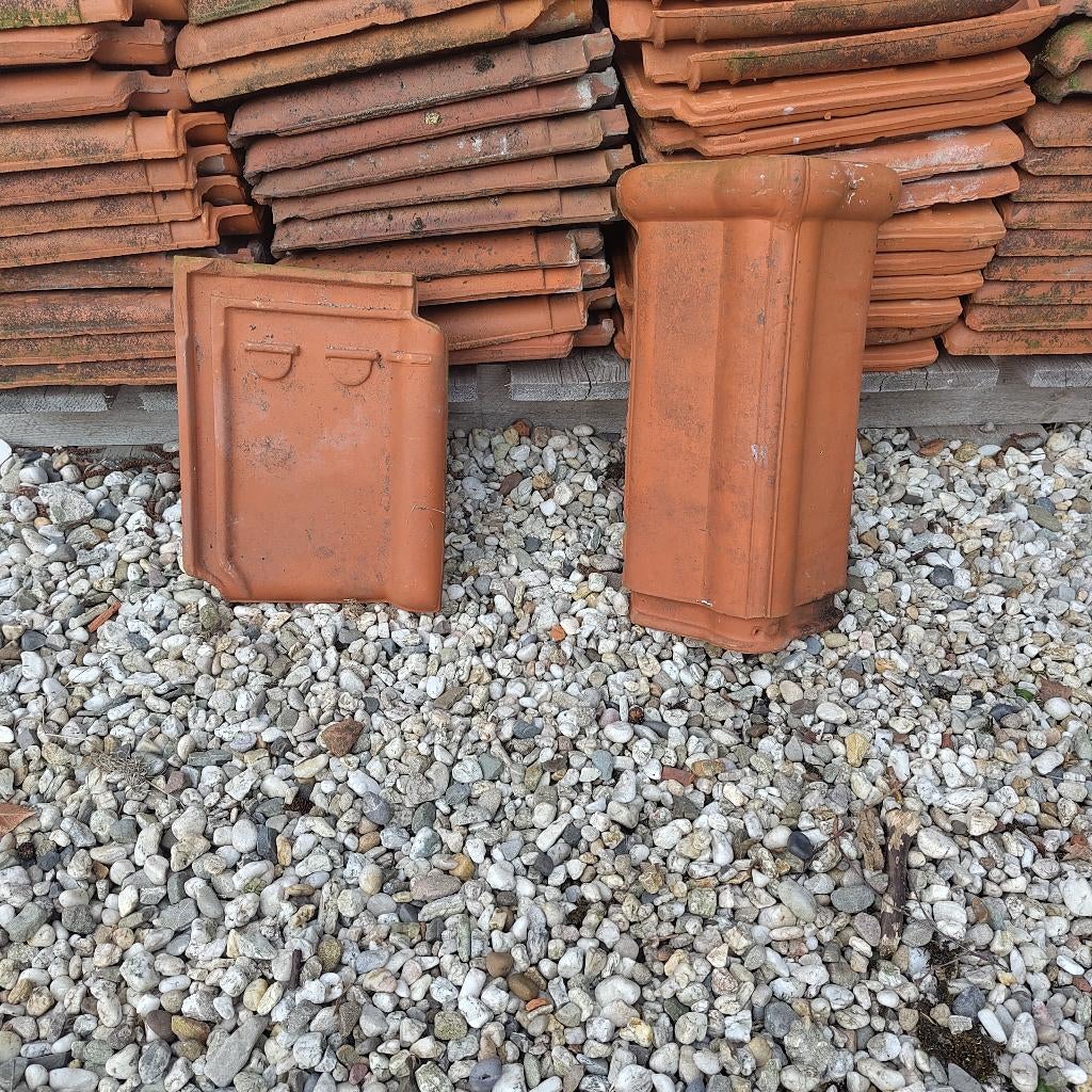 Dakpannen, Doe-het-zelf en Verbouw, Dakpannen en Dakbedekking, Ophalen, Gebruikt, Steen of Klei, 15 m² of meer