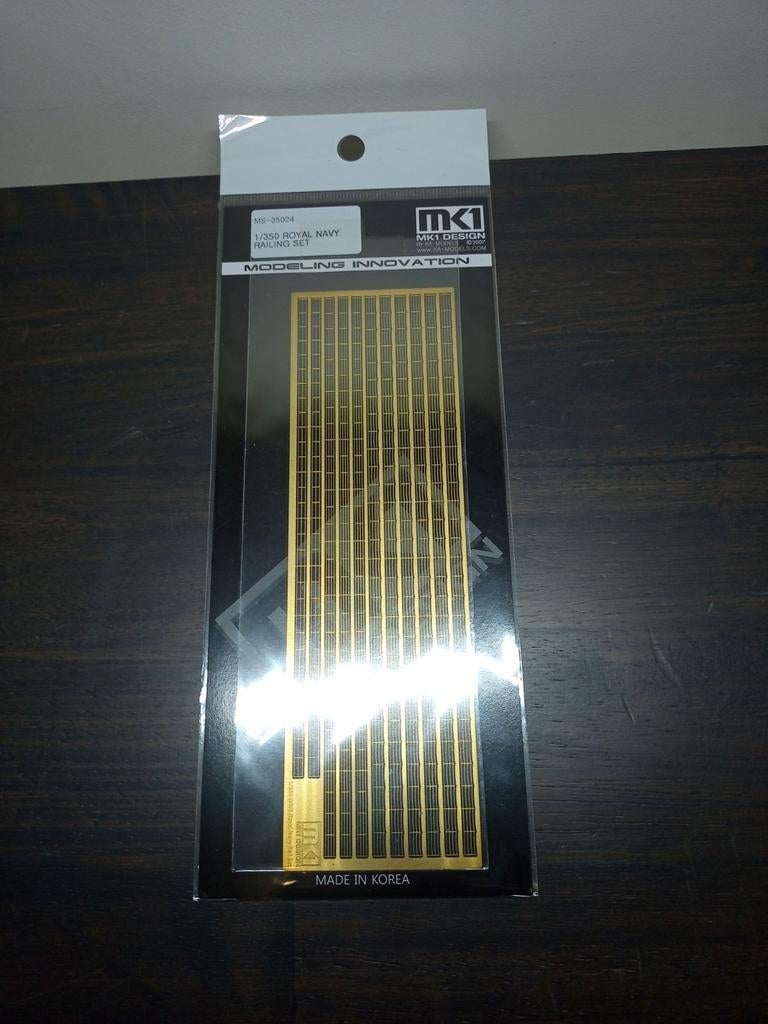 MK1 MS-35024 1/350 Royal Navy Railing set. New., Hobby en Vrije tijd, Modelbouw | Boten en Schepen, Ophalen of Verzenden, Nieuw