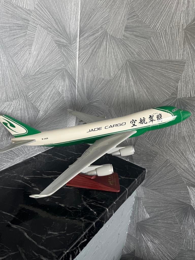 Jade Cargo Boeing 747-400 Freighter schaalmodel, Ophalen, Zo goed als nieuw