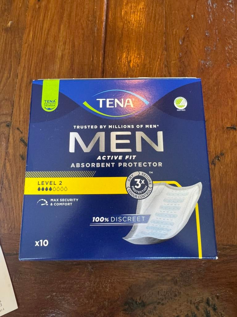 Tena for men absorbent protector level 2, Diversen, Ophalen of Verzenden