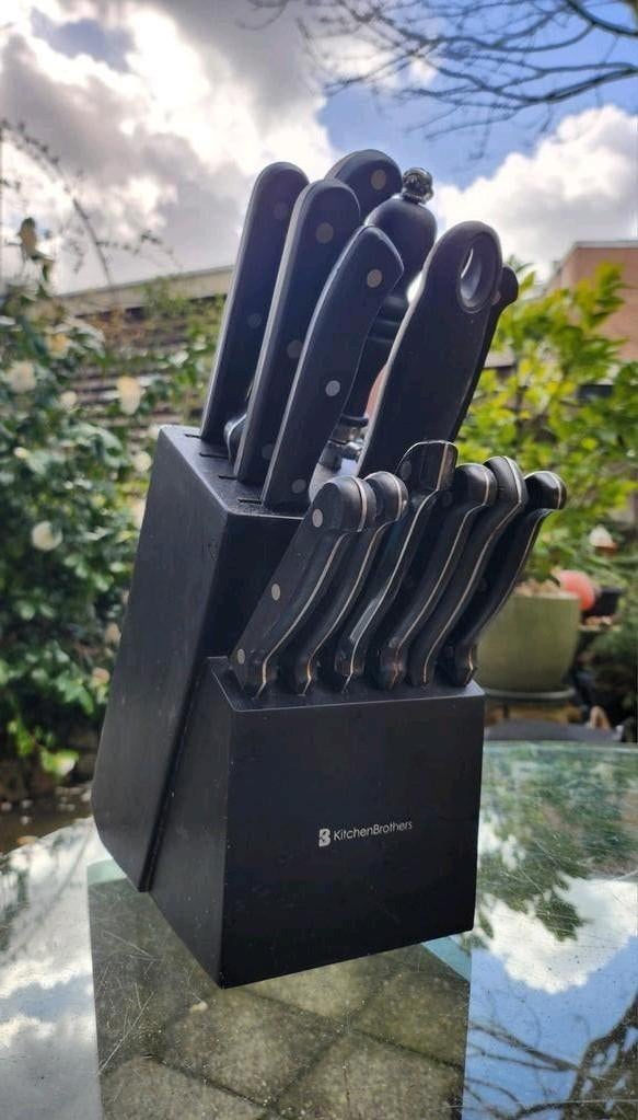 Kitchen Brothers Keukenblok, Ophalen of Verzenden, Kunststof, Los bestek