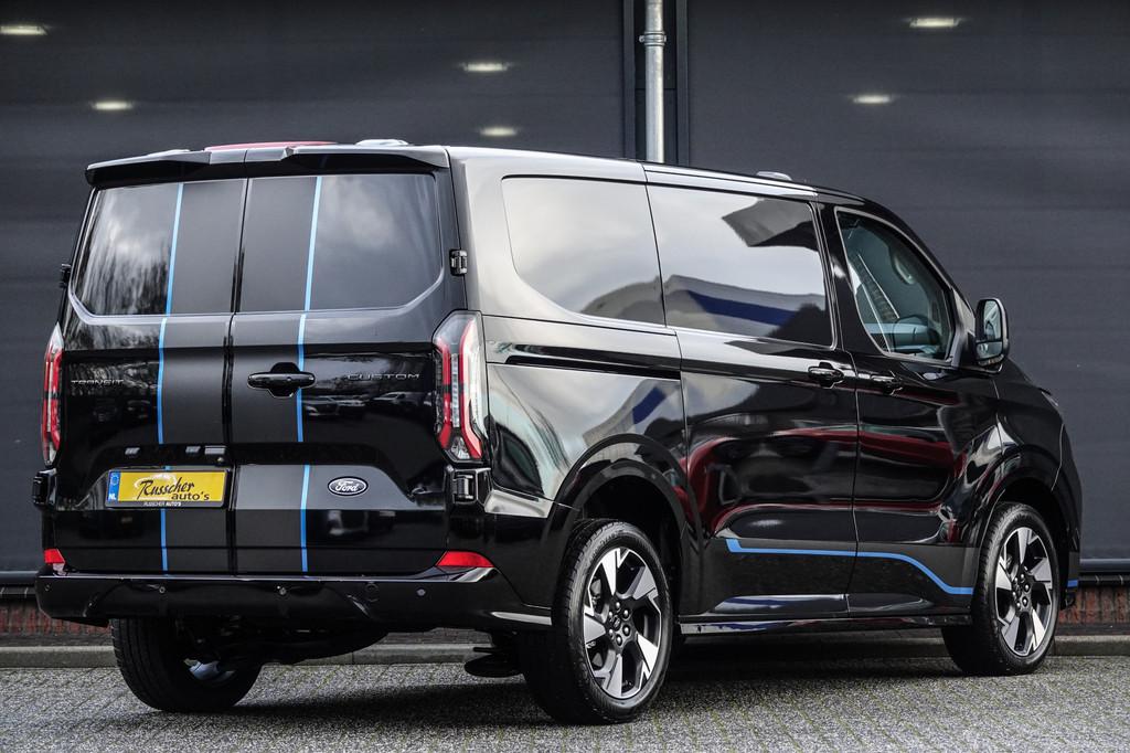 Ford Transit Custom L1H1 170Pk Aut. | Sport | 2xSchuifdeur |, 12 maanden, Gebruikt, Zwart, 4 cilinders