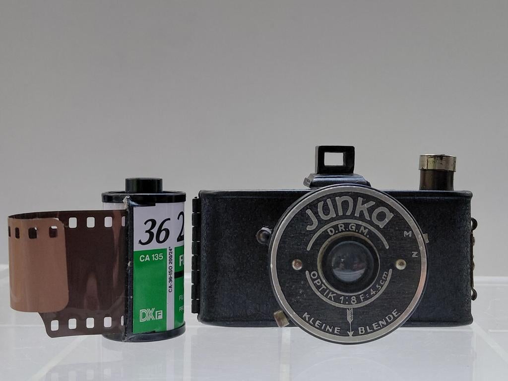 Junka kleinkamera, Ophalen of Verzenden, Voor 1940, Fototoestel
