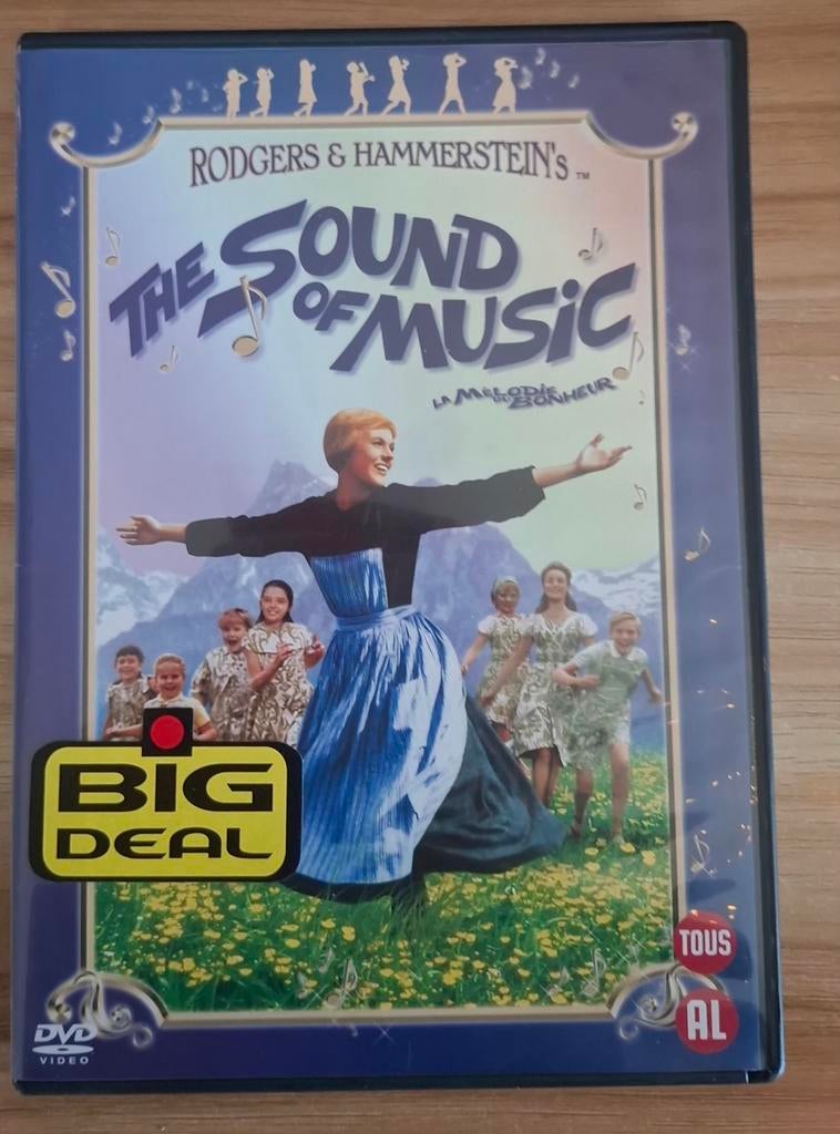 The Sound of Music, Cd's en Dvd's, Dvd's | Klassiekers, Overige genres, Ophalen of Verzenden, Zo goed als nieuw, Alle leeftijden