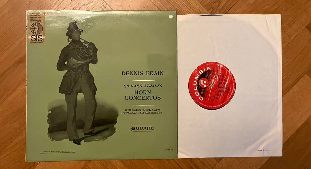 1 LP DENIS BRAIN - Richard Strauss, Ophalen, Romantiek, Gebruikt, 12 inch
