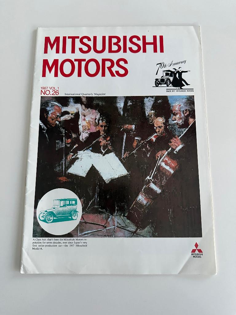 Folder Mitsubishi Motors Paris Dakar macau 1986, Boeken, Ophalen of Verzenden, Mitsubishi