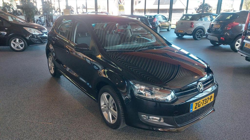 Volkswagen Polo 1.2 TSI 66KW, Auto's, Euro 5, 4 cilinders, Elektrische ramen, Zwart