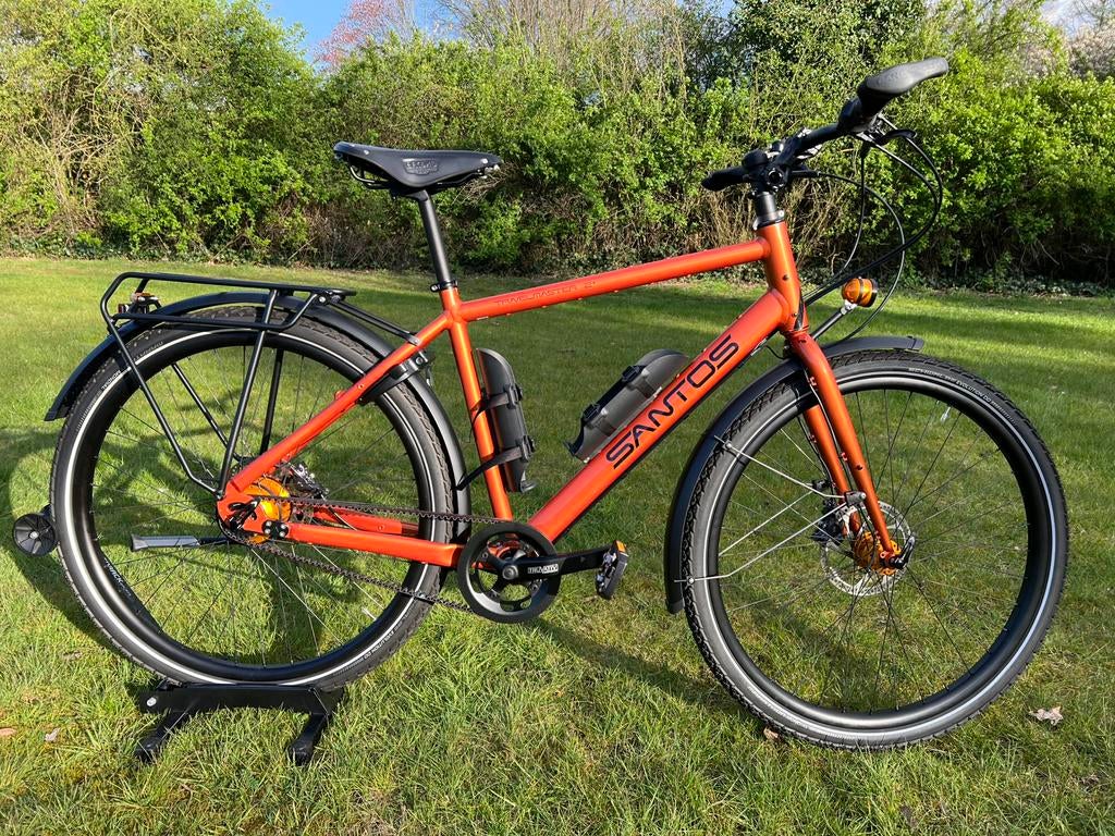 Santos Travelmaster 2+ 53cm Rohloff SON Shimano XT Gates, Overige merken, 28 inch, 10 tot 15 versnellingen, .