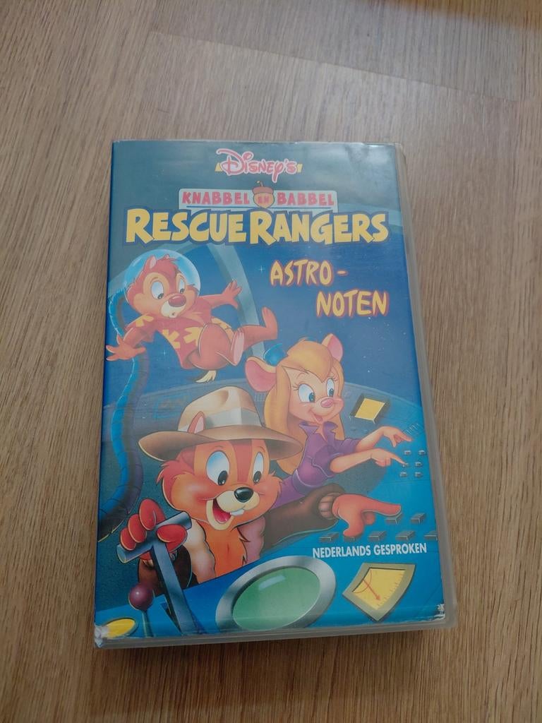 Disney Knabbel Babbel Rescue Rangers Astro-noten VHS, Cd's en Dvd's, VHS | Kinderen en Jeugd, Alle leeftijden, Ophalen of Verzenden