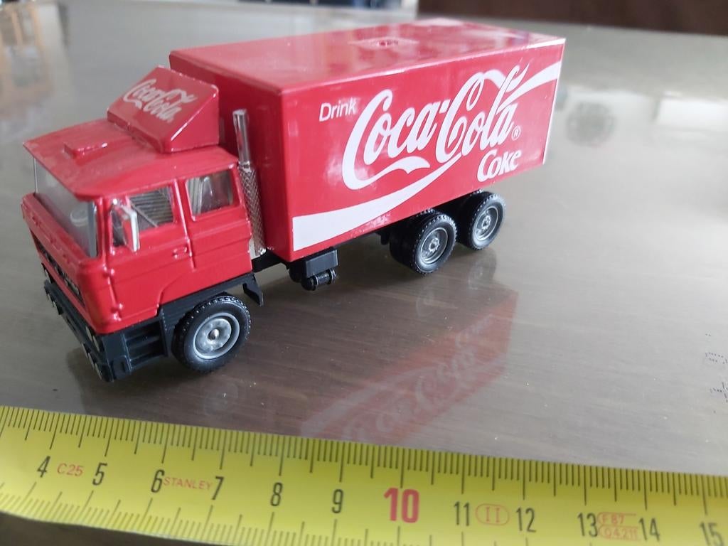 Daf F2800 Solido Toner Gam 1/60 Coca Cola, Ophalen of Verzenden, Zo goed als nieuw, Bus of Vrachtwagen, Overige merken