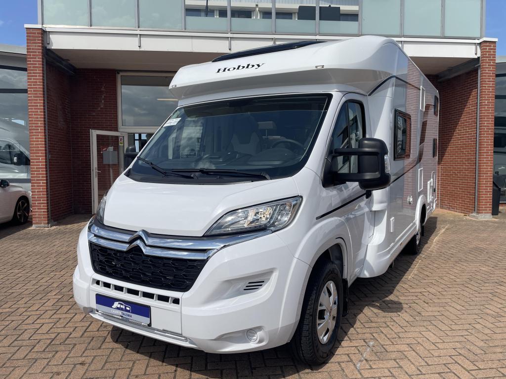 Hobby Optima On Tour T65 6 Persoons, Caravans en Kamperen, Campers, Ringverwarming, Hobby, Koelkast, Bedrijf