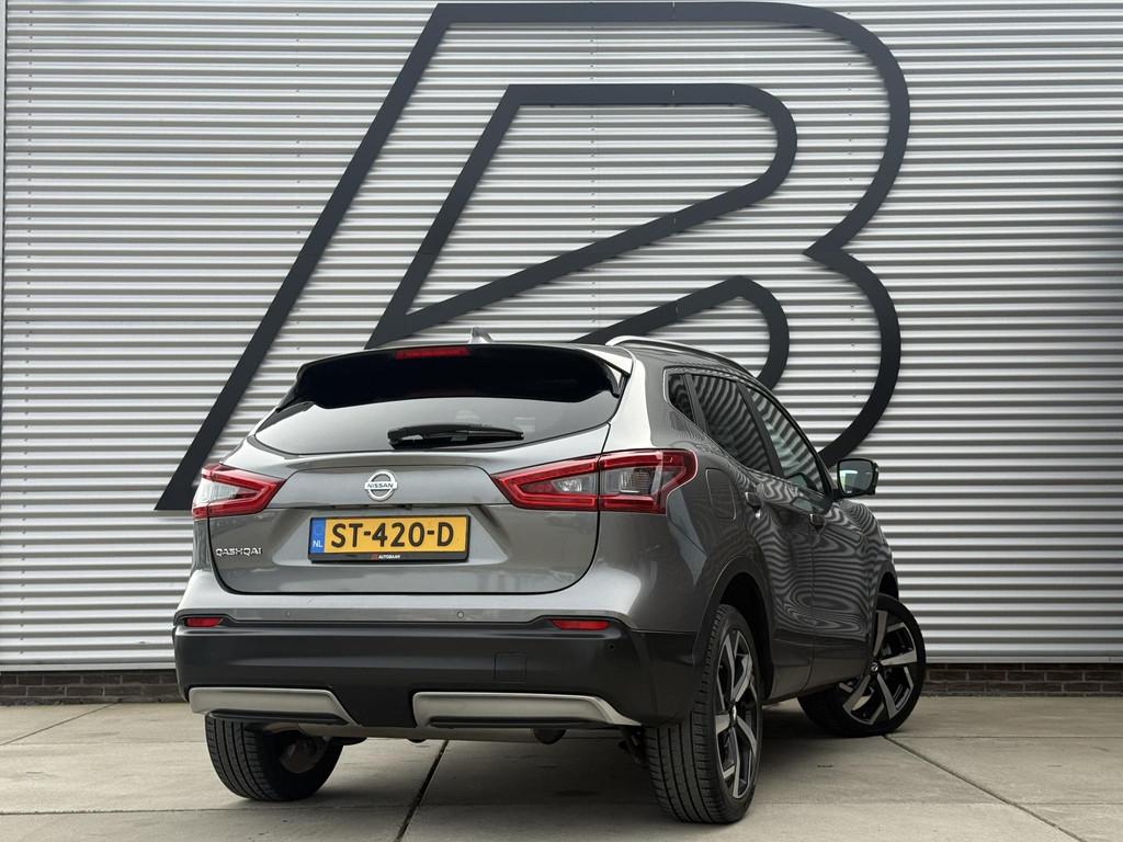 Nissan Qashqai 1.2 Tekna + 2e Eigenaar|Navi|Pano|360 Camera|, Auto's, Nissan, Gebruikt, 4 cilinders, 116 pk, Leder