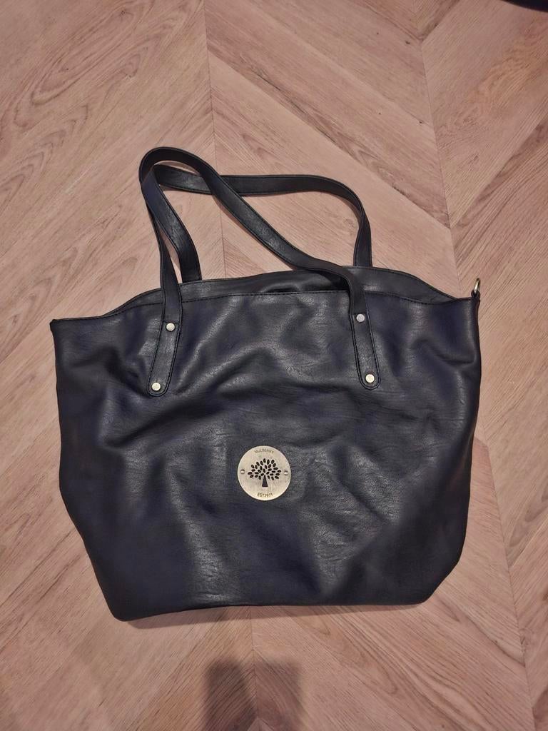 Mulberry tas, Ophalen of Verzenden, Zo goed als nieuw, Zwart, Handtas