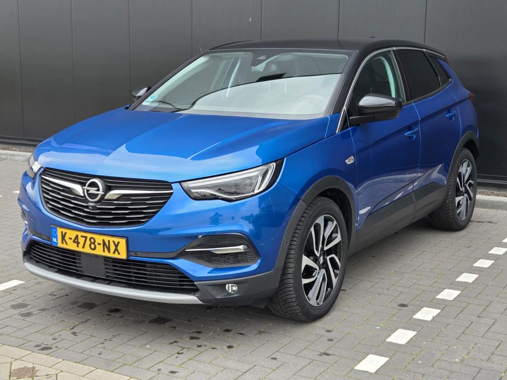 Opel Grandland X 1.2 Turbo Ultimate, Gebruikt, 1199 cc, Blauw, Adaptive Cruise Control