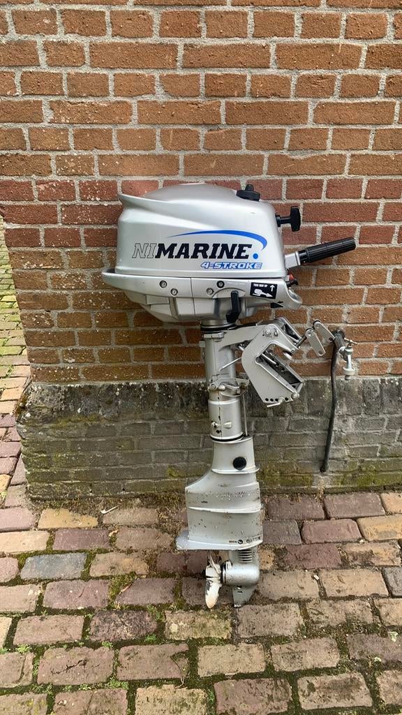 Buitenboordmotor Nimarine 4pk 4takt, Ophalen, Zo goed als nieuw, Benzine, Minder dan 5 pk