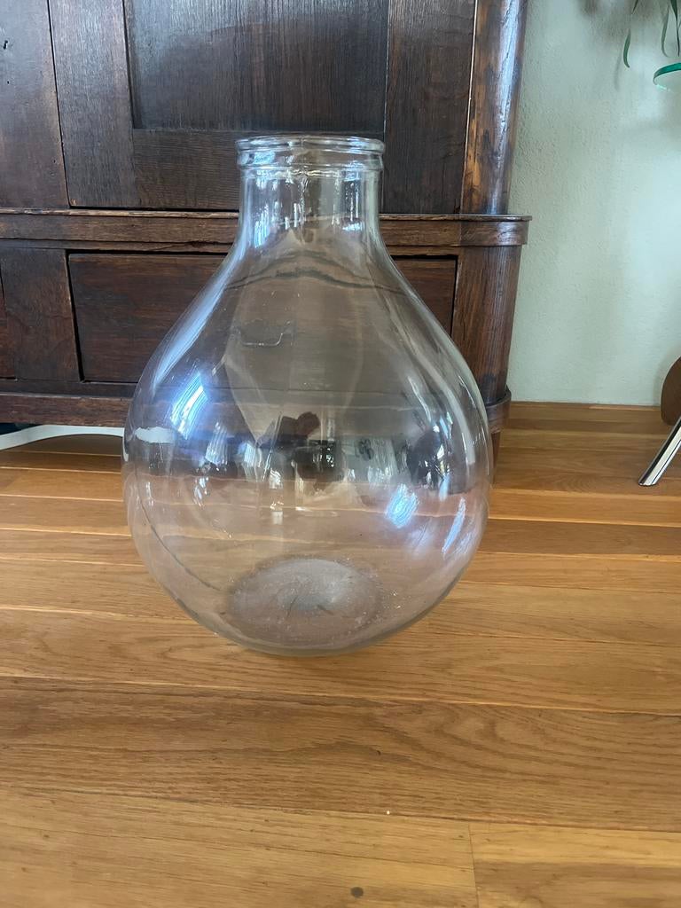 Grote Glazen Gistingsfles voor Bierbrouwen, Ophalen of Verzenden