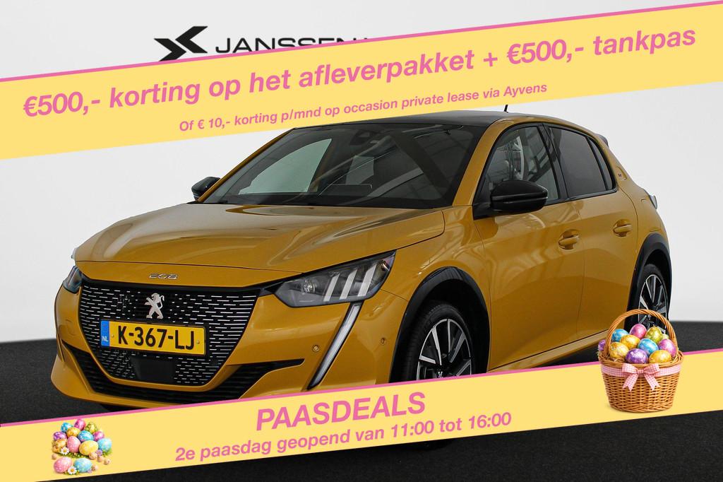 Peugeot 208 1.2 PureTech GT Automaat Panoramadak Keyless Sto, Auto's, Lichtsensor, Stof, Gebruikt, Euro 6