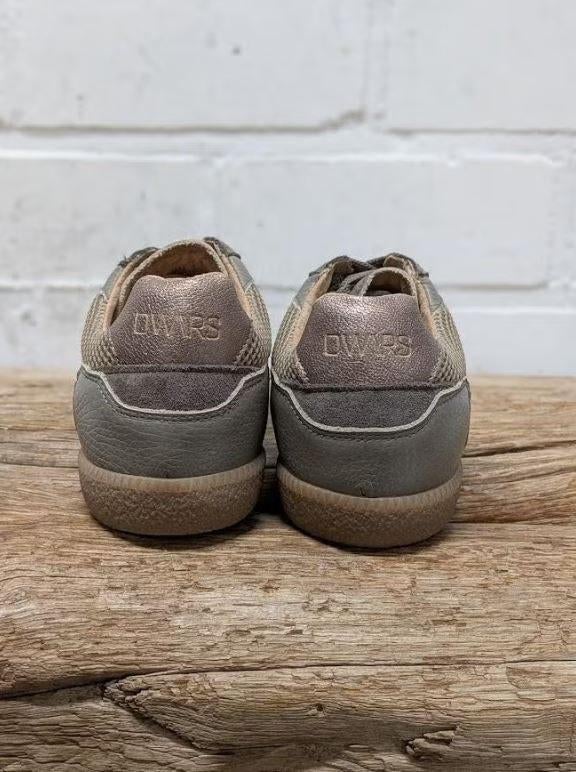 DWARS - Mooie leren sneakers maat 37 - Nieuw €139,95 - DWRS, DWRS, Beige, Nieuw, Ophalen of Verzenden