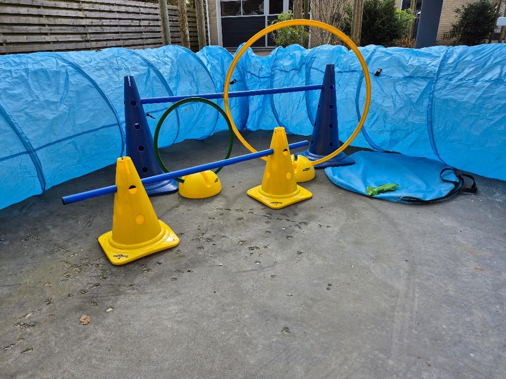 Agility set hond, Dieren en Toebehoren, Ophalen, Zo goed als nieuw, Intelligentiespeelgoed