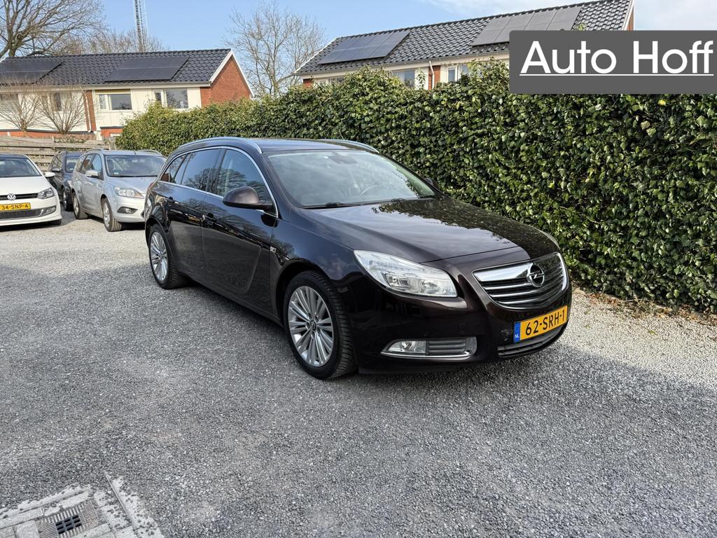 Opel Insignia Sports Tourer 1.4 Turbo EcoFLEX Business Editi, Euro 5, Stof, Gebruikt, Zwart